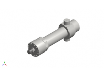 Hydraulic cylinder with position measurement