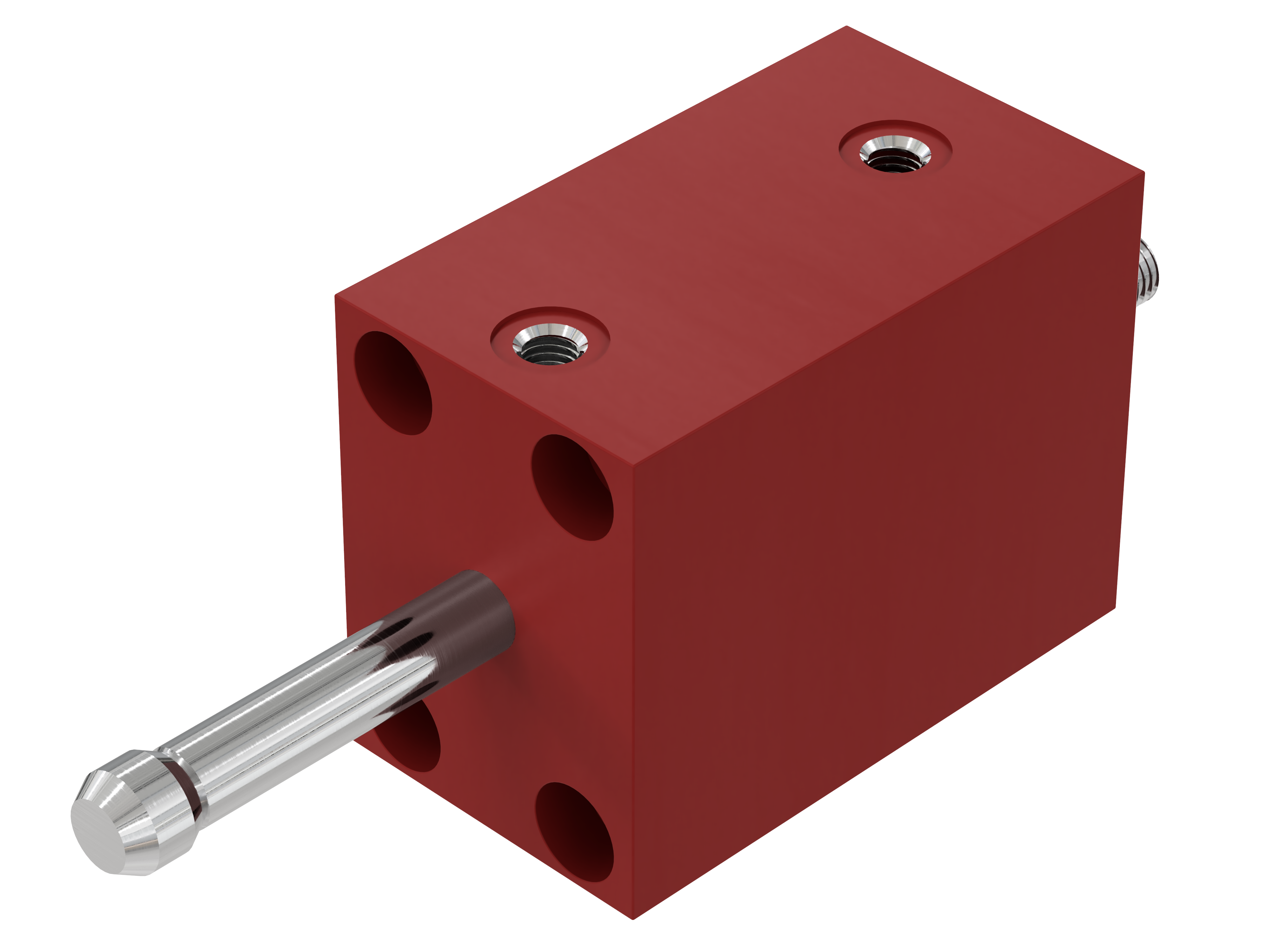 Vérin hydraulique double effet, série FPA - Fixation M7