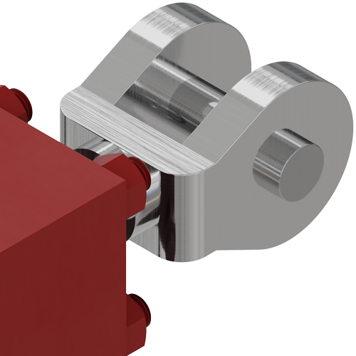 Vérin hydraulique, Double effet, Série H160 Co, Fixation MP1
