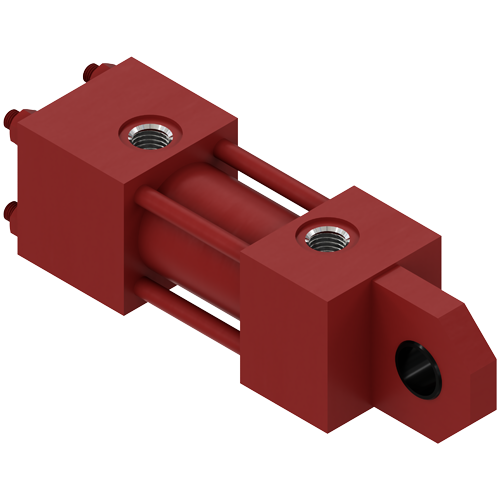 Vérin hydraulique, Double effet, Série H160 Co, Fixation MP5
