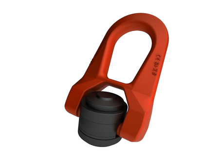 WE.DSR - Weld-on swivel hoist ring